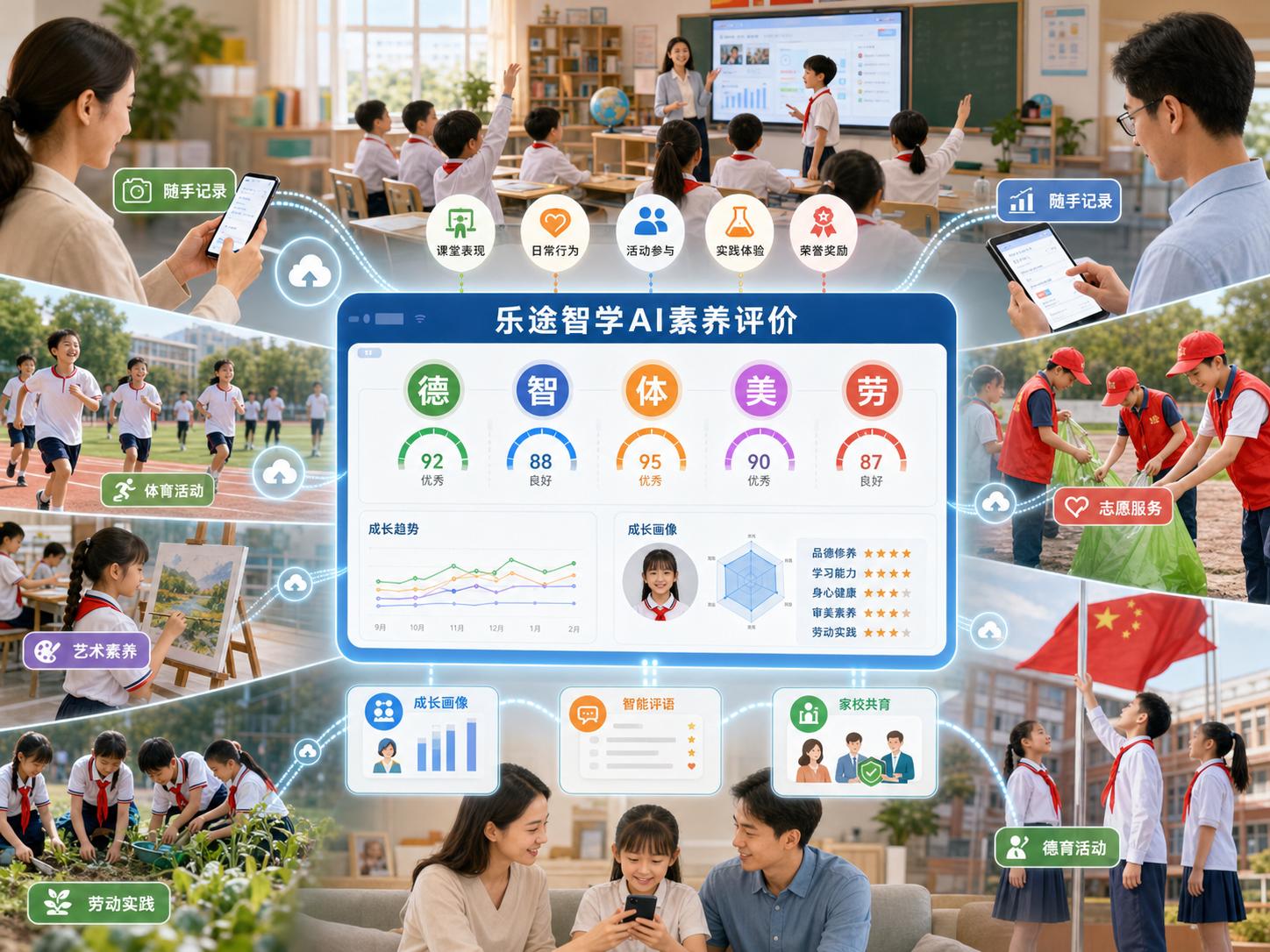 “五育并举”陷入评价困局？乐途智学AI素养评价给出新解法 配图 3